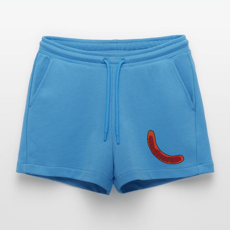 Wurst oder Bratwurst Organic Relaxed Cropped Shorts Made in EU