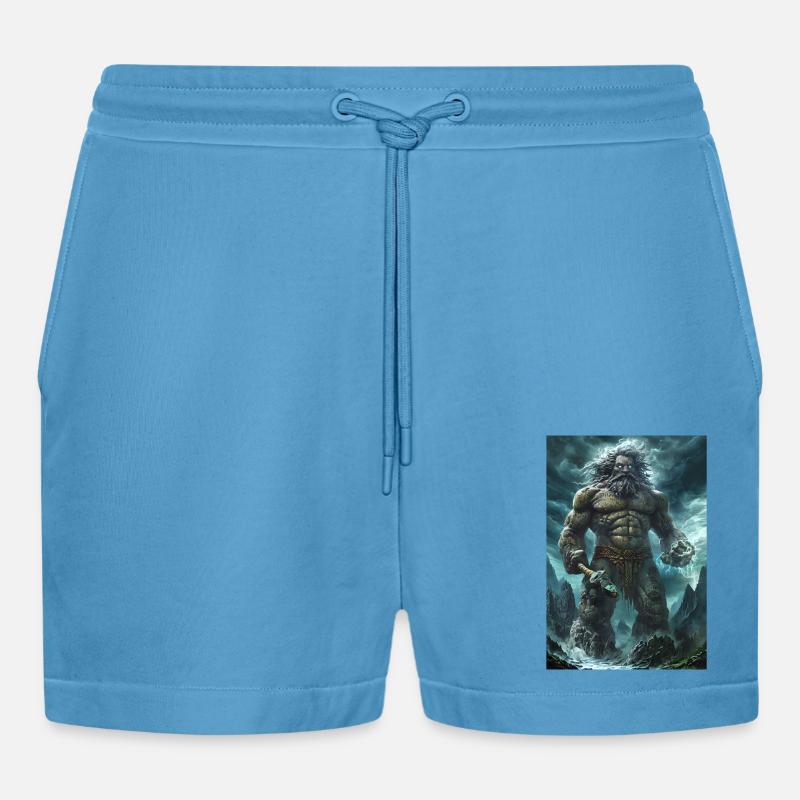 Cadeau géant géant - Short bio décontracté court fabriqué en UE -  Sol Blue