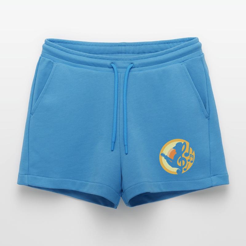 Guitar Player Organic Relaxed Cropped Shorts Made in EU