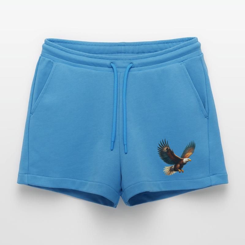 Eagle Organic Relaxed Cropped Shorts Made in EU