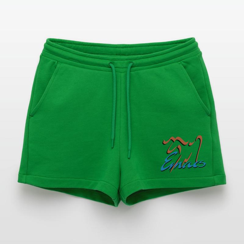 Emacs Programmierung Linux Organic Relaxed Cropped Shorts Made in EU