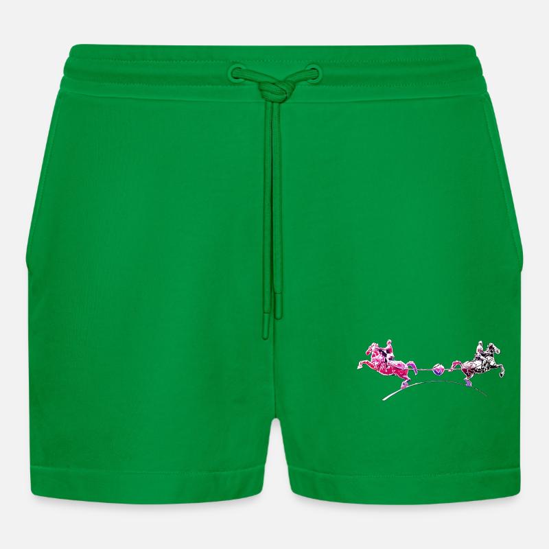 Magdeburger | Magdeburg | Halbkugel-Experiment - Organic Relaxed Cropped Shorts Made in EU - City Green