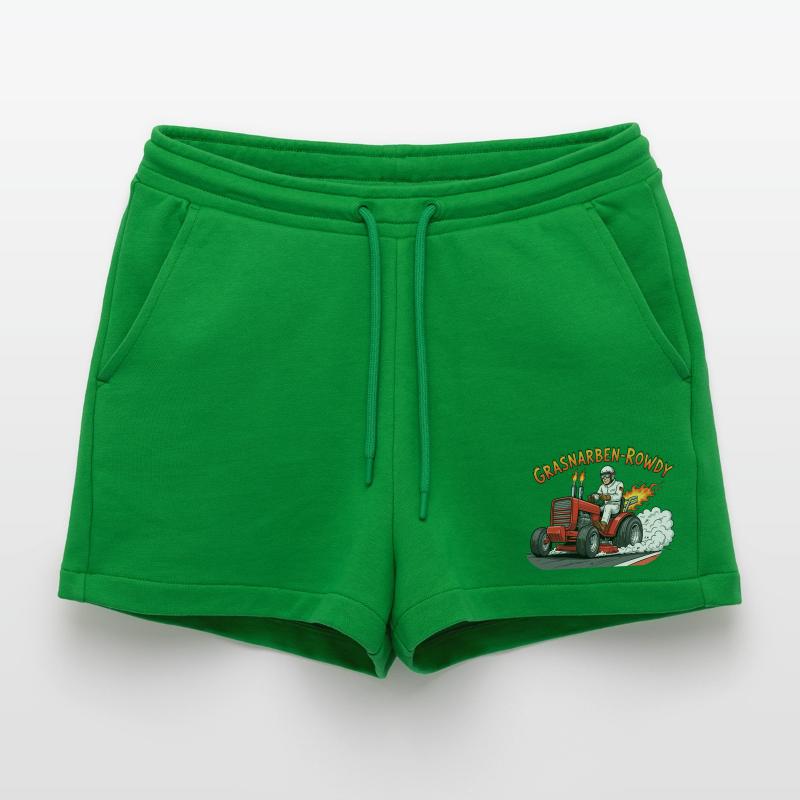 Grass Sow Hooligan Organic Relaxed Cropped Shorts Made in EU