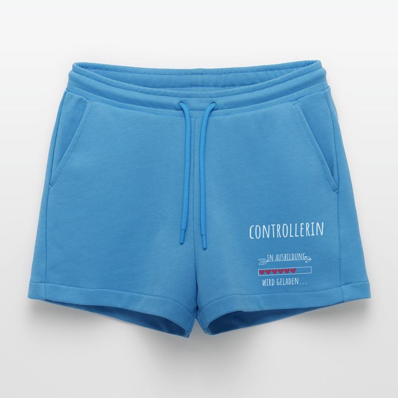 Controlling Studies Occupation Training Controller Organic Relaxed Cropped Shorts Made in EU