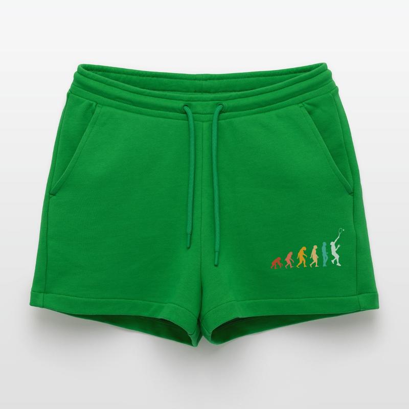 Tennis Evolution Organic Relaxed Cropped Shorts Made in EU