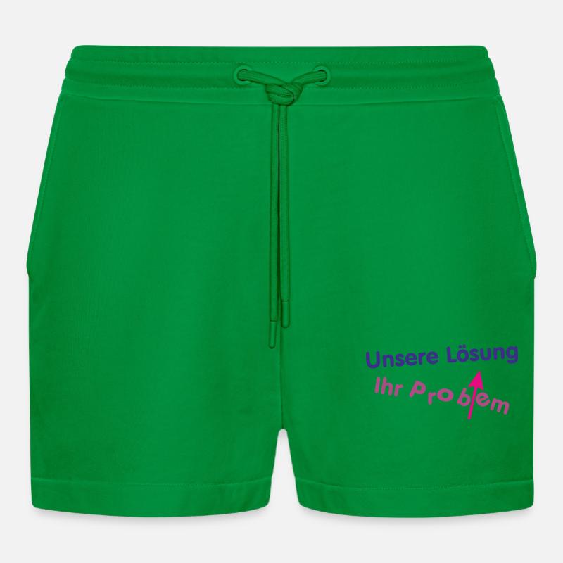 Unsere Lösung (wird) Ihr Problem ... - Organic Relaxed Cropped Shorts Made in EU - City Green