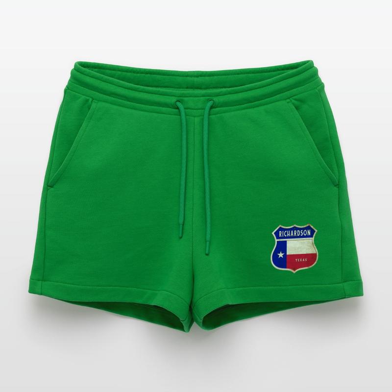 Design du drapeau Richardson Texas Crest Short bio décontracté court fabriqué en UE