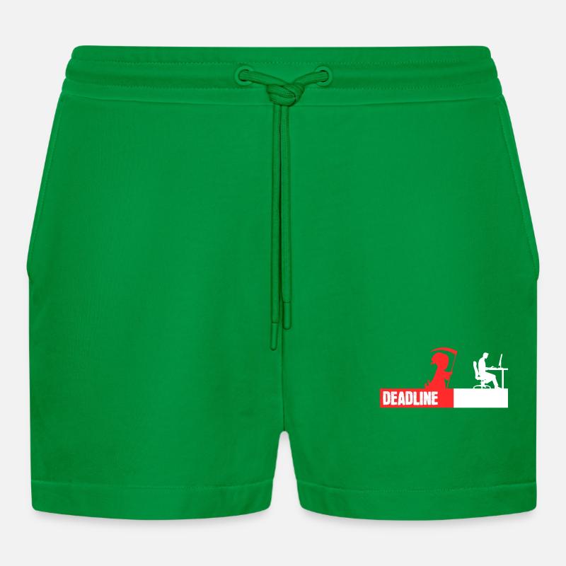 Computergeek Développeur Coden Statement Scripting - Short bio décontracté court fabriqué en UE - City Green