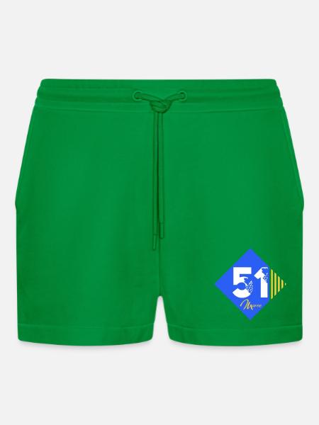 51 - Organic Relaxed Cropped Shorts Made in EU - City Green