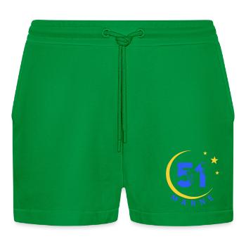 51 - Short bio décontracté court fabriqué en UE - City Green - Devant
