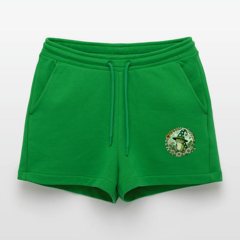 Toad Wizard Organic Relaxed Cropped Shorts Made in EU