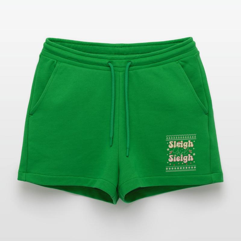 Pull de Noël moche Short bio décontracté court fabriqué en UE
