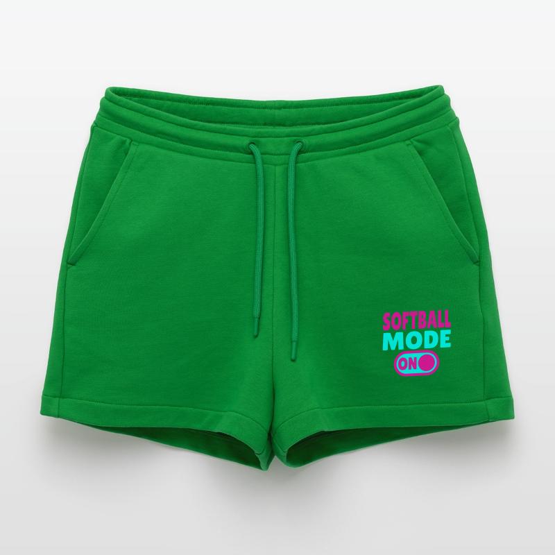 Mode softball activé Short bio décontracté court fabriqué en UE
