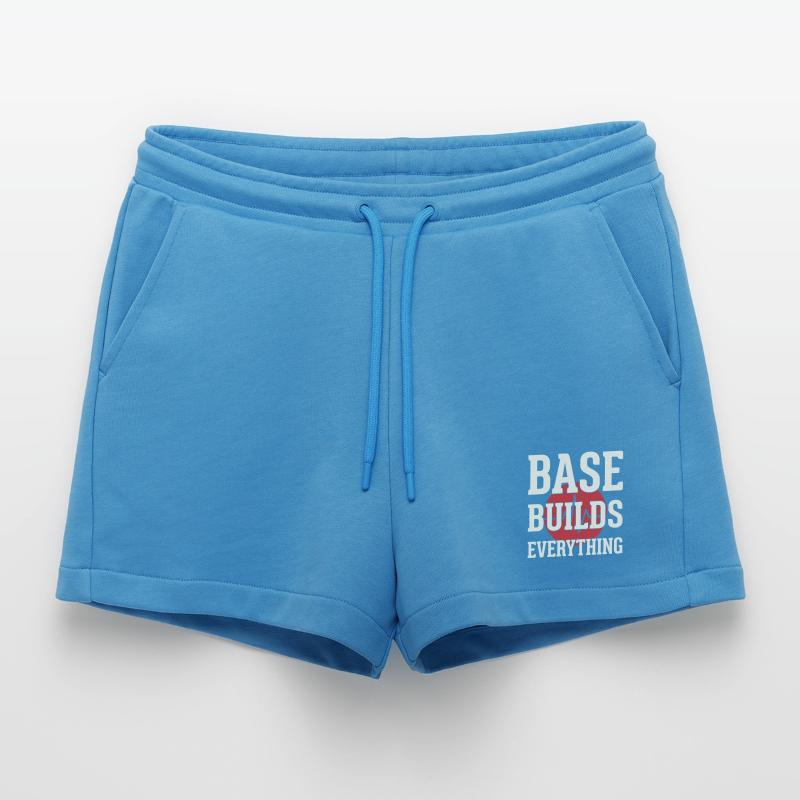 Zone 2 Training Herzfrequenztraining Einfaches Organic Relaxed Cropped Shorts Made in EU