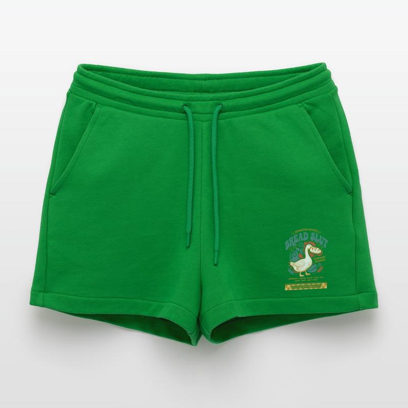 Sourdough funny pun Baking Baker Bread Making Organic Relaxed Cropped Shorts Made in EU