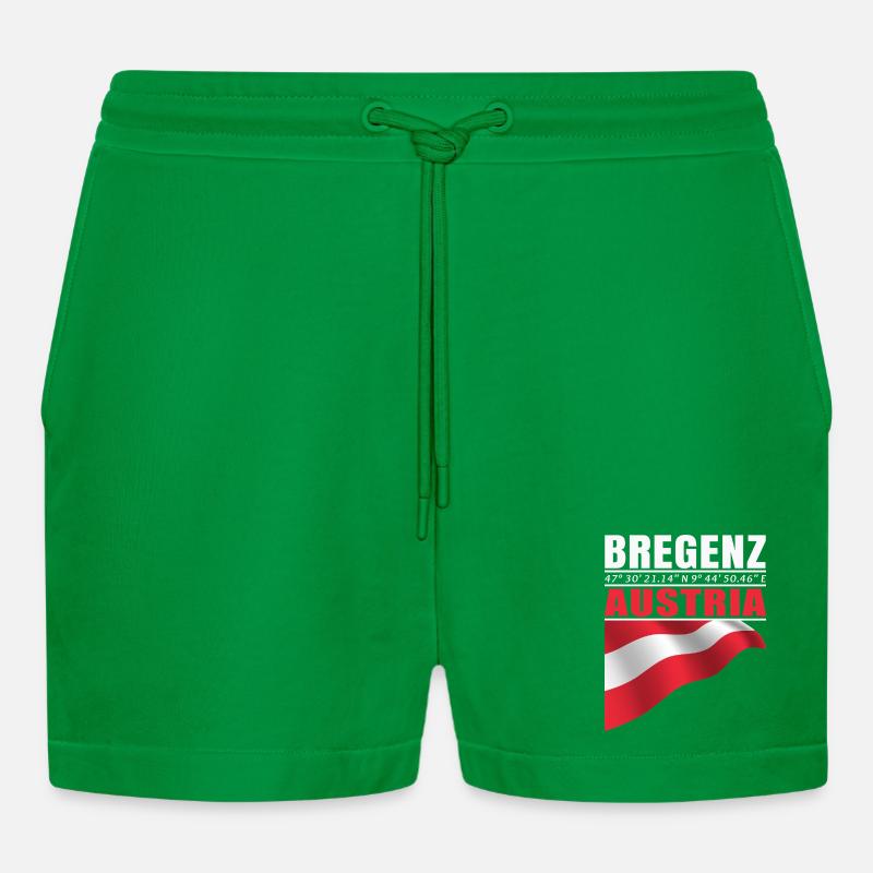 Bregenz - Short bio décontracté court fabriqué en UE - City Green