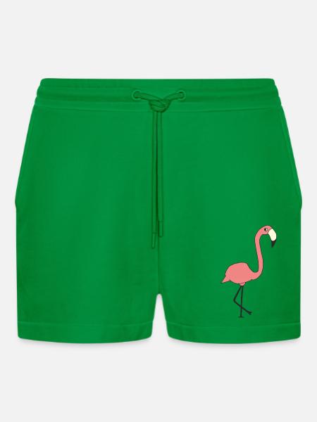 Flamant - Short bio décontracté court fabriqué en UE - City Green