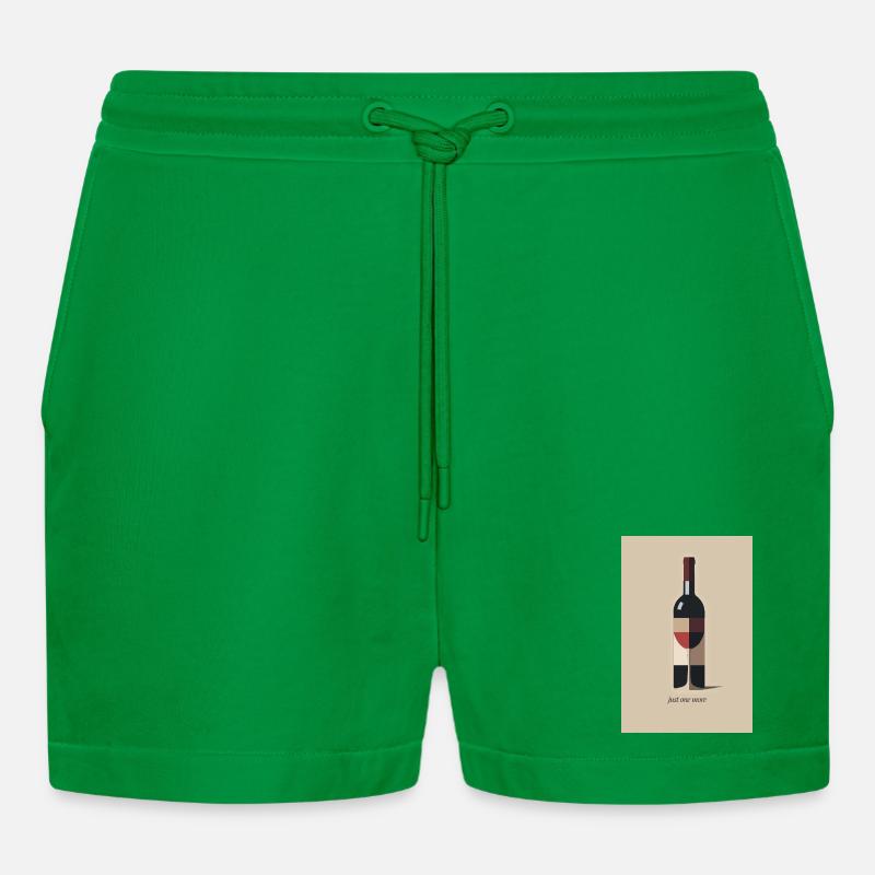 Vindesign bare én mere - Organic relaxed cropped shorts made in EU - City Green
