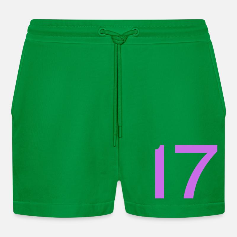 17 - Organic Relaxed Cropped Shorts Made in EU - City Green