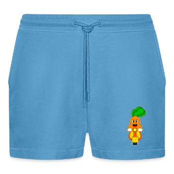 Carotte Scooter - Short bio décontracté court fabriqué en UE -  Sol Blue - Devant