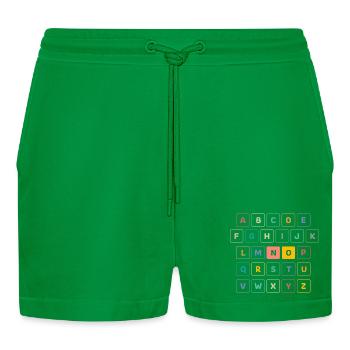 ABC Button NO - École maternelle préscolaire - Short bio décontracté court fabriqué en UE - City Green - Devant