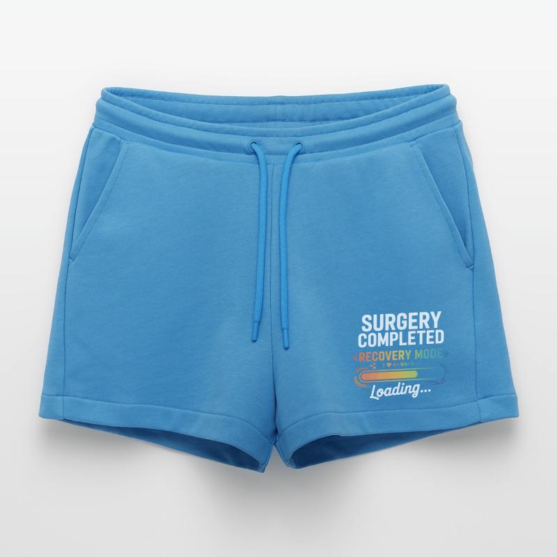 Recovery in progress: Recovery Mode loading bar Organic Relaxed Cropped Shorts Made in EU