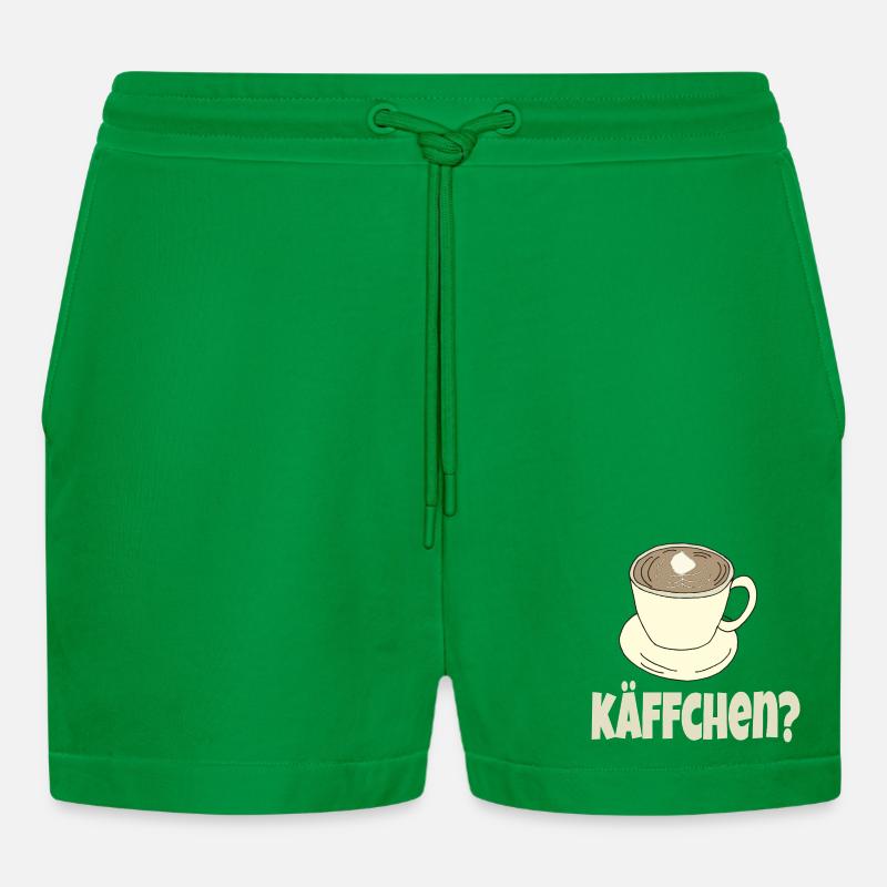 Tasse à café Kaeffchen - Short bio décontracté court fabriqué en UE - City Green