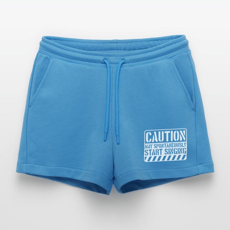 may spontaneously start singing Organic Relaxed Cropped Shorts Made in EU