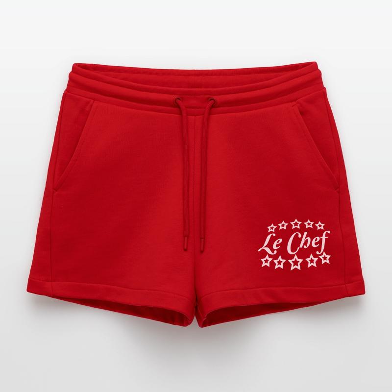 Chef Le Chef 5 étoiles Fun Kitchen Master Short bio décontracté court fabriqué en UE