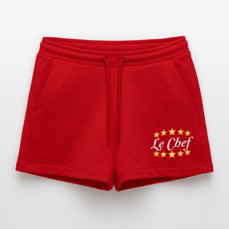 Le Chef 5 étoiles Fun Kitchen Master Short bio décontracté court fabriqué en UE