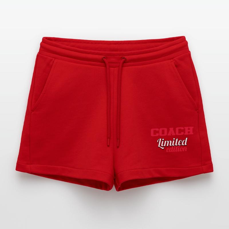 COACH LIMITIERTE AUFLAGE Organic Relaxed Cropped Shorts Made in EU
