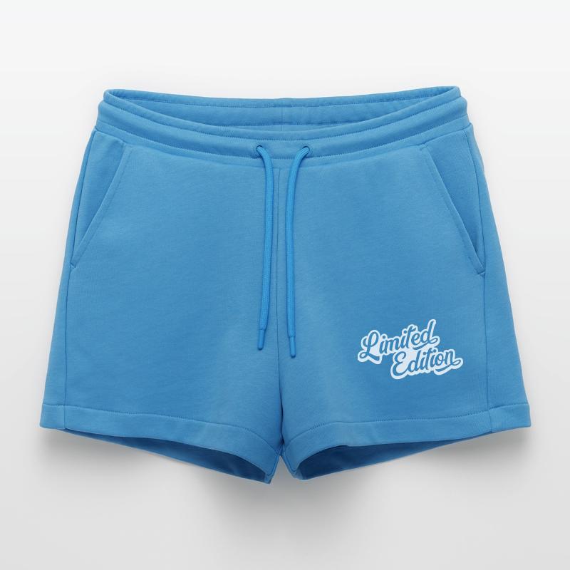 limited edition Organic Relaxed Cropped Shorts Made in EU