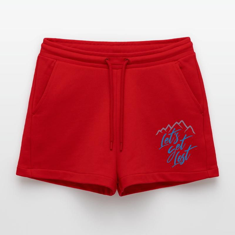 Lets Get Lost Organic Relaxed Cropped Shorts Made in EU