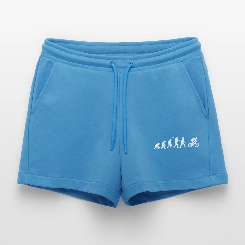 Evolution Cycliste Geschenkidee Organic Relaxed Cropped Shorts Made in EU