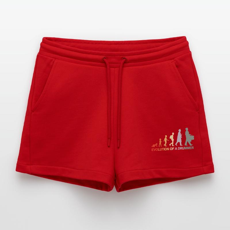 Vintage drummer Evolution Organic Relaxed Cropped Shorts Made in EU