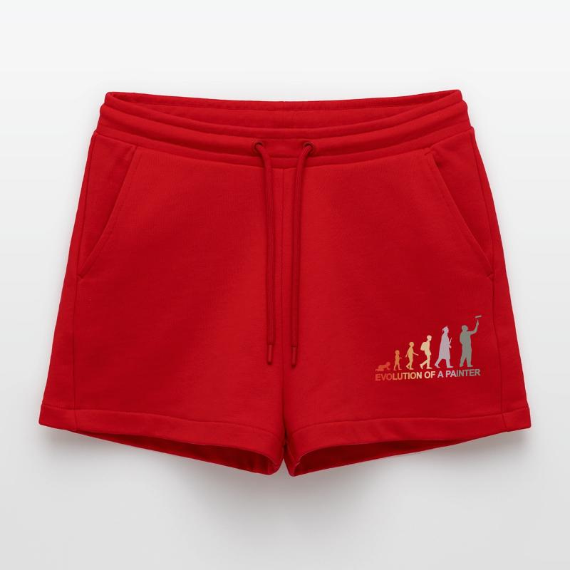 Painter Varnisher Evolution Organic Relaxed Cropped Shorts Made in EU