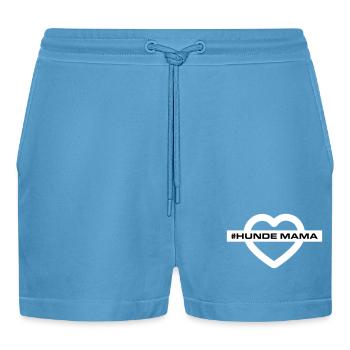 Maman de chiens - Short bio décontracté court fabriqué en UE -  Sol Blue - Devant