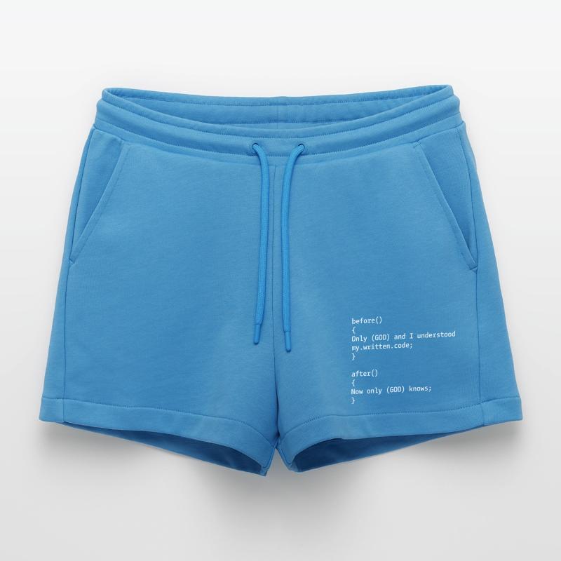 Programmierer Witz Organic Relaxed Cropped Shorts Made in EU
