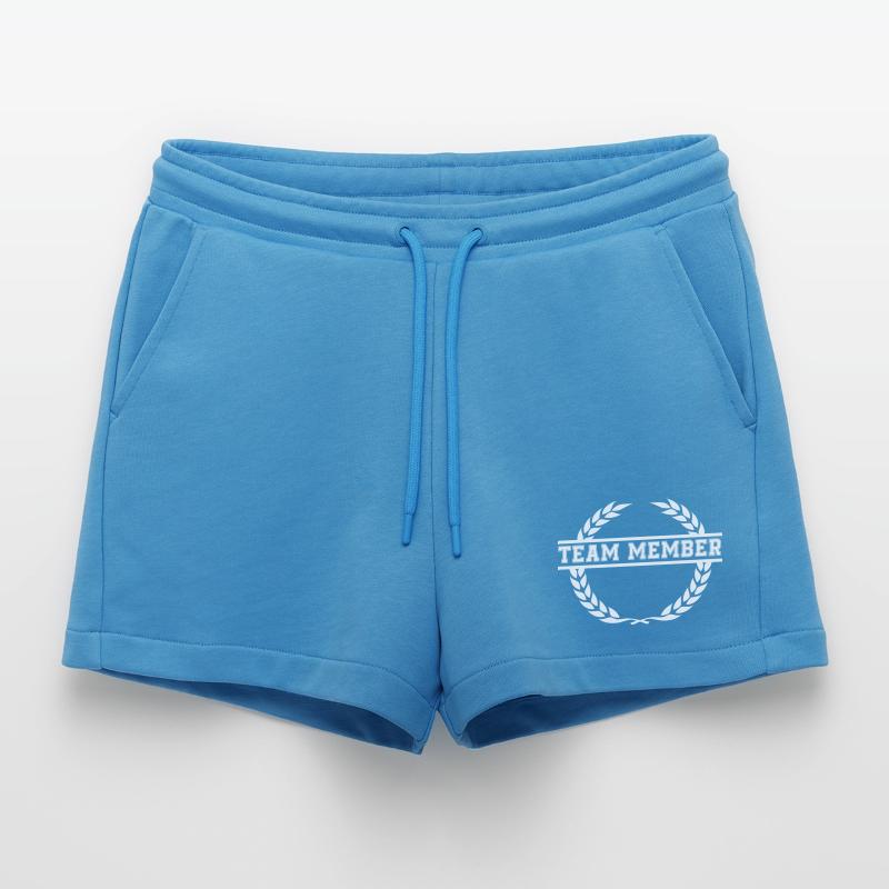 kranz team member Organic Relaxed Cropped Shorts Made in EU