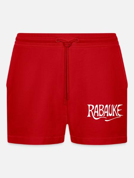 Loubard - Short bio décontracté court fabriqué en UE - rouge