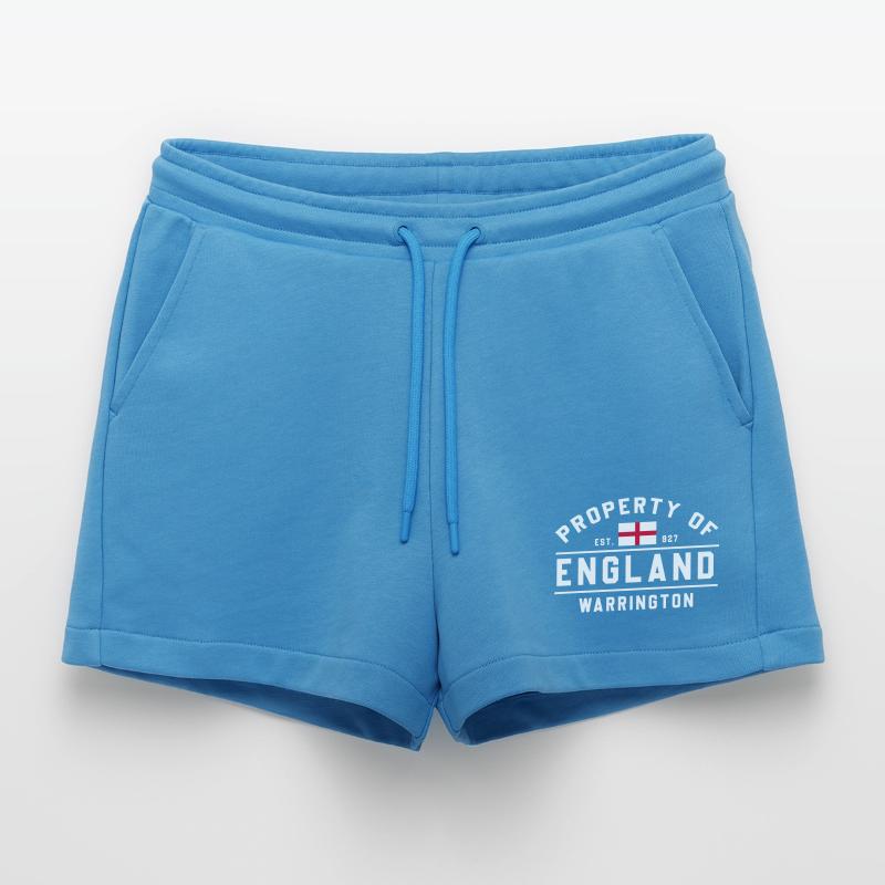Conception du drapeau de l’Angleterre Warrington Short bio décontracté court fabriqué en UE