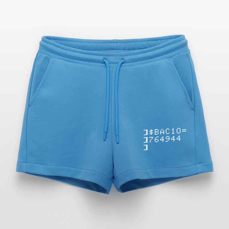 Bacio BAC10 8-bits Esadecimal Code Nerd Pixel Art Short bio décontracté court fabriqué en UE