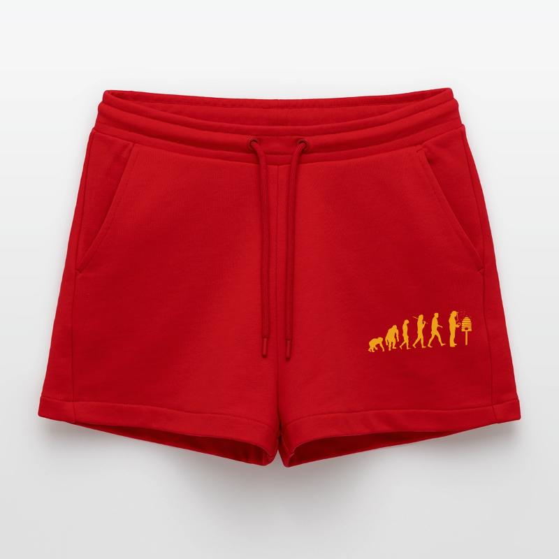 BEEKEEPER - Evolution - Beekeeper Gift Organic Relaxed Cropped Shorts Made in EU