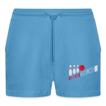 Je suis nul au bowling - Short bio décontracté court fabriqué en UE -  Sol Blue - Devant