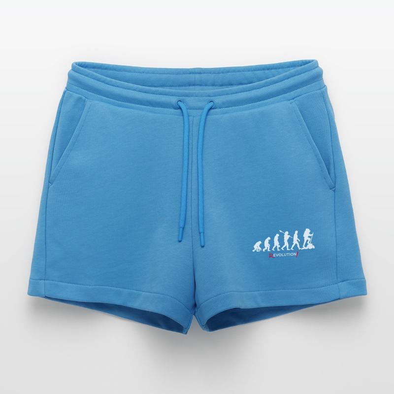 Revolution - Herren Evolution Fun Twist 27 Organic Relaxed Cropped Shorts Made in EU