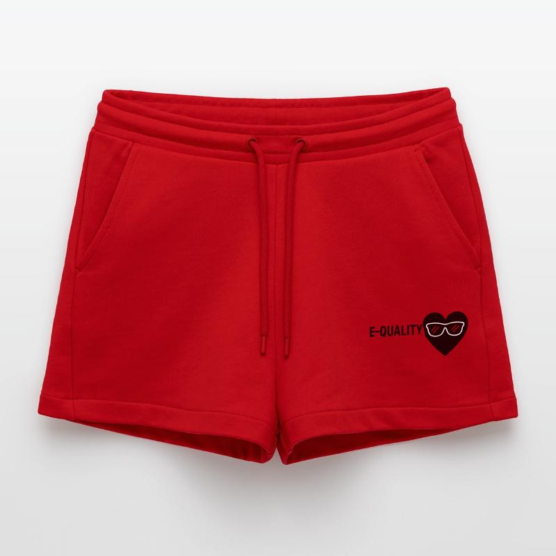 QUALITÉ E Short bio décontracté court fabriqué en UE