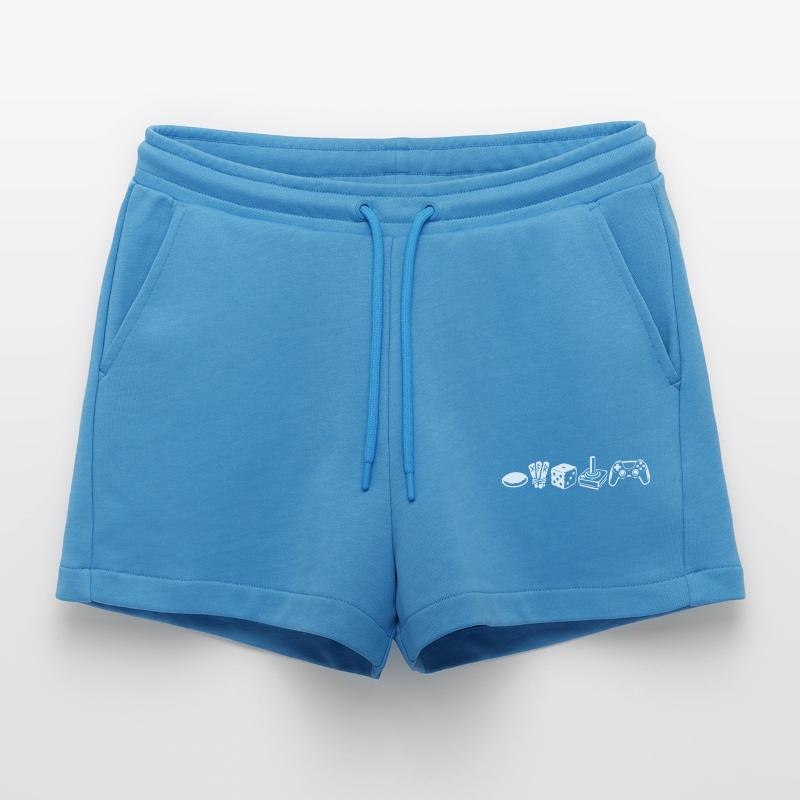 Controller Evolution | Gamers Organic Relaxed Cropped Shorts Made in EU