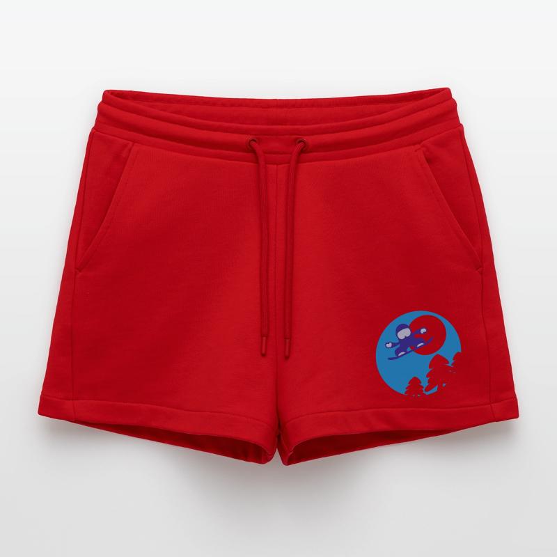 snowboader2 Short bio décontracté court fabriqué en UE
