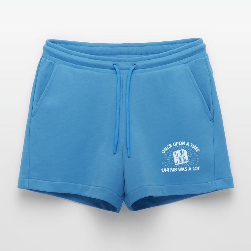 Programmierer Coden Statement Developer Skripting Organic Relaxed Cropped Shorts Made in EU