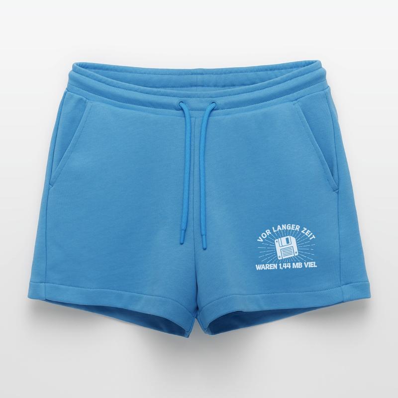 Developer Programmierer Statement Debug Skripting Organic Relaxed Cropped Shorts Made in EU